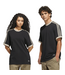 ADIDAS ADIDAS - FSBS RINGER TEE (BLACK/ KHAKI)