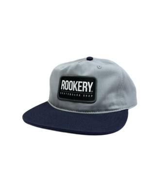 ROOKERY ROOKERY - CORPO RECTANGLE FRAME CASQUETTE (GRIS PÂLE/MINUIT)