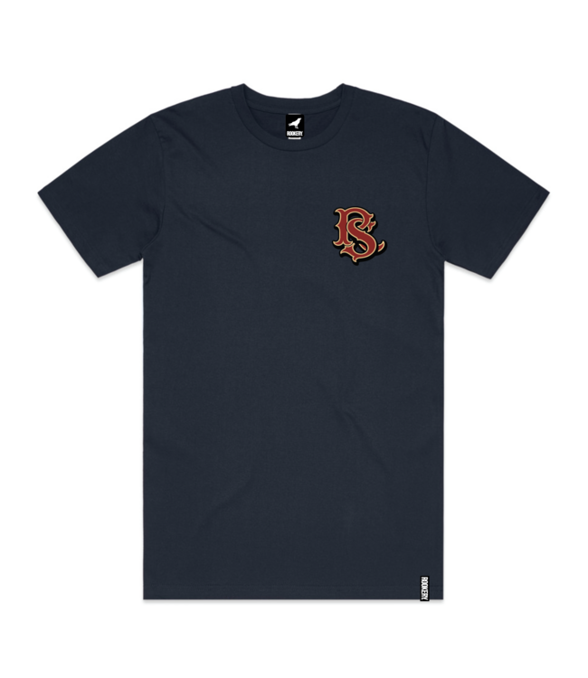 ROOKERY ROOKERY - INITIALS TEE (NAVY)
