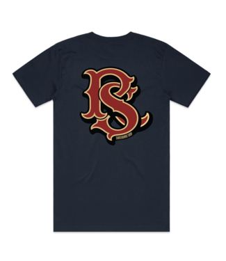 ROOKERY ROOKERY - INITIALS TEE (NAVY)