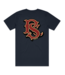 ROOKERY ROOKERY - INITIALS TEE (NAVY)