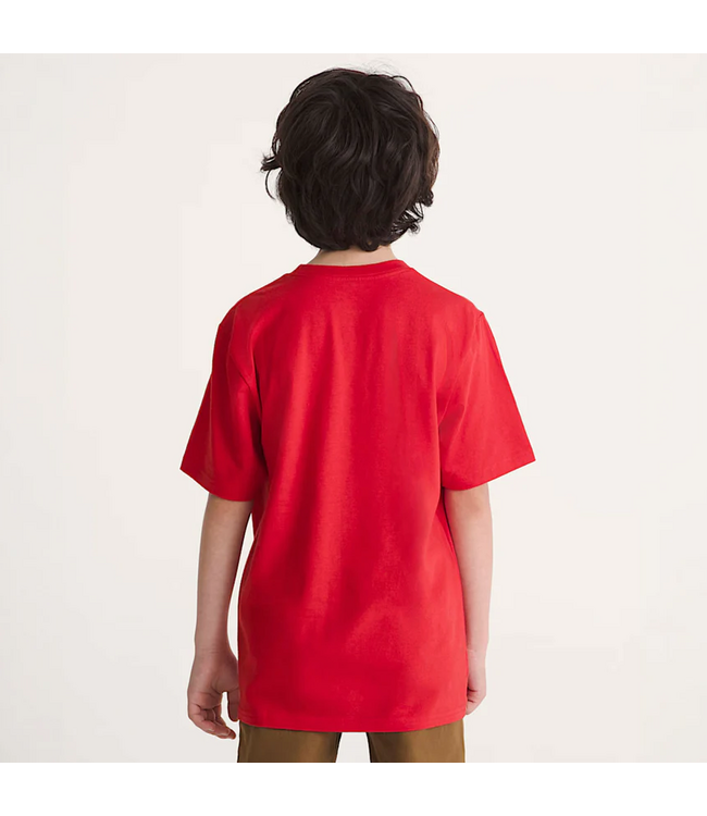 VANS VANS - HOT DAWG KID TEE (RACING RED)