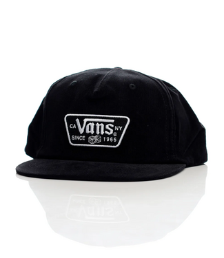 VANS VANS - KNU PATCH UNSTRUCTURED SNAPBACK CAP (BLACK)