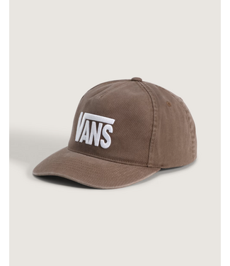 VANS VANS - STRETCH LOGO SNAPBACK CAP (VINTAGE COCOA)