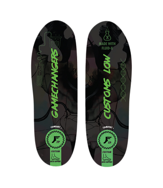FP INSOLES FP INSOLES - GAMECHANGERS LOW INSOLES (BLACK CAMO GREEN)