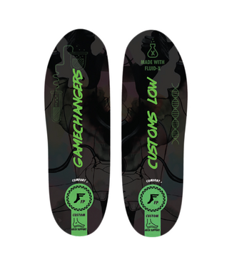 FP INSOLES FP INSOLES - SEMELLES BASSES GAMECHANGERS (CAMOUFLAGE NOIR VERT)