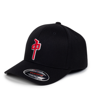 RED DRAGON RDS - OG PUFFY FLEXFIT (BLACK/ RED)
