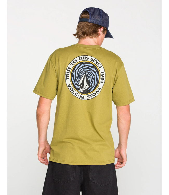 VOLCOM VOLCOM - DIRTY WORK TEE (OLIVE)