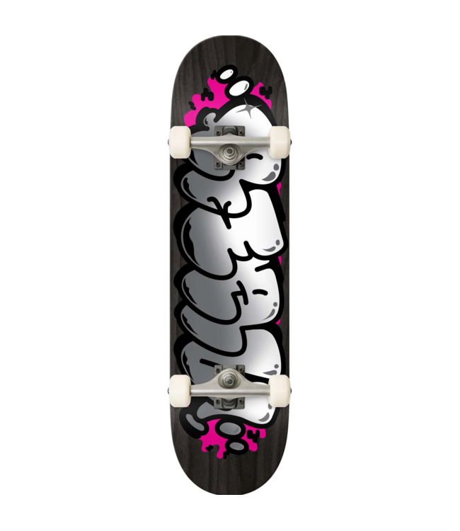 REAL SKATEBOARDS REAL - BUBBLE LETTER FOIL 8.5" COMPLETE