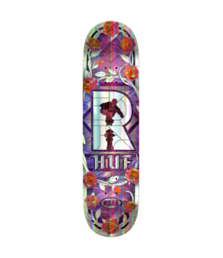 REAL SKATEBOARDS REAL - HUF HOLOGRAPHIC CATHEDRAL 8.25" COMPLETE