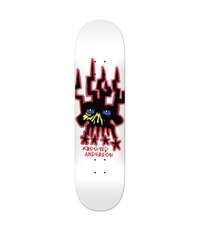 KROOKED KROOKED - ANDERSON SKULL KING 8.38" COMPLETE