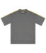 FROSTED FROSTED - STRIPED TEE (CHARCOAL)