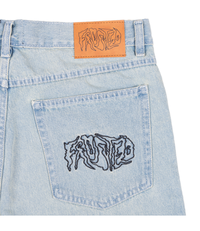 FROSTED FROSTED - WAVY SHORTS (LIGHT BLUE)
