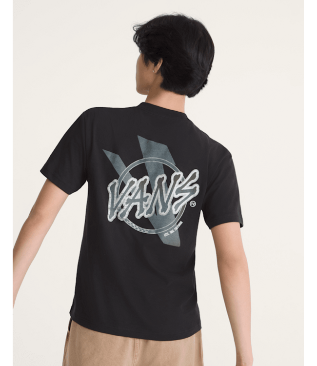 VANS VANS - V BONES TEE (BLACK)