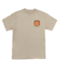 SANTA CRUZ SANTA CRUZ - FORGING DOT TEE (SAND)