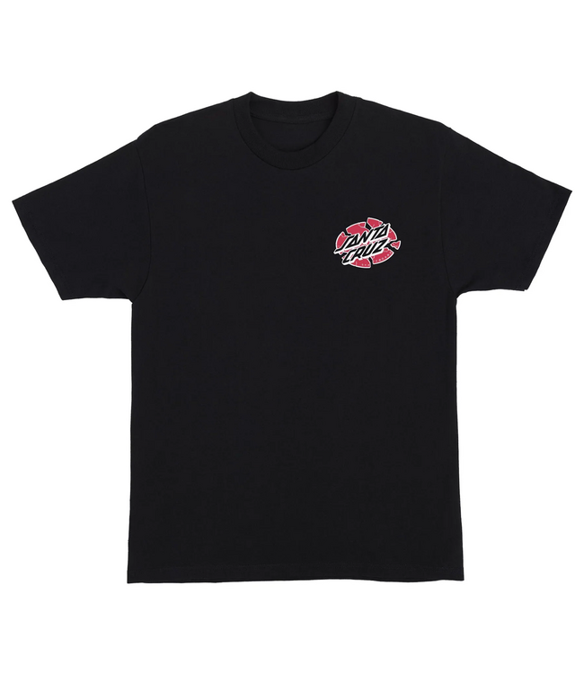 SANTA CRUZ SANTA CRUZ - GRABKE EXPLODING DOT TEE (BLACK)