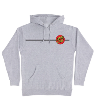 SANTA CRUZ SANTA CRUZ - CLASSIC DOT KID HOODIE (GREY HEATHER)