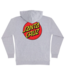 SANTA CRUZ SANTA CRUZ - CLASSIC DOT KID HOODIE (GREY HEATHER)