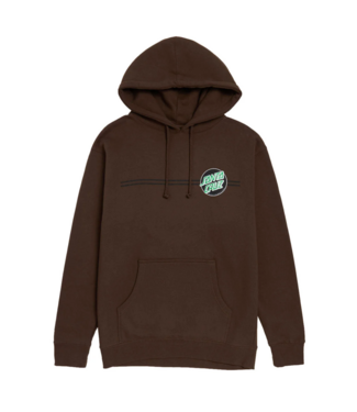 SANTA CRUZ SANTA CRUZ - OTHER DOT HOODIE (BROWN/ GREEN)