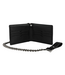 SANTA CRUZ SANTA CRUZ - CHECK WEB STRIP CHAIN WALLET (BLACK)