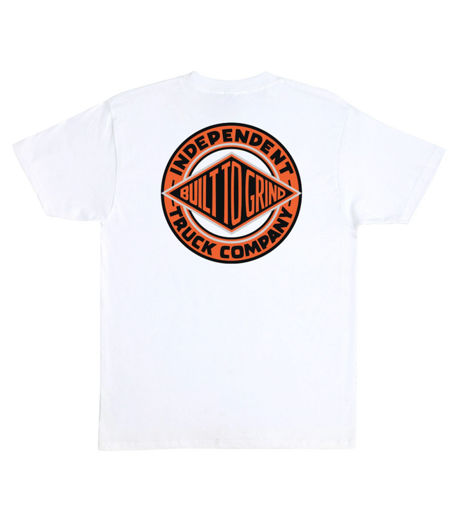INDEPENDENT INDEPENDENT - BTG SUMMIT TEE (WHITE/ ORANGE)