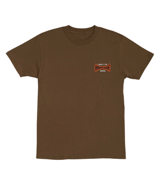 INDEPENDENT INDEPENDENT - BUILT TO GRIND SPAN TEE (DARK CHOCOLATE)