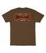 INDEPENDENT INDEPENDENT - BUILT TO GRIND SPAN TEE (DARK CHOCOLATE)