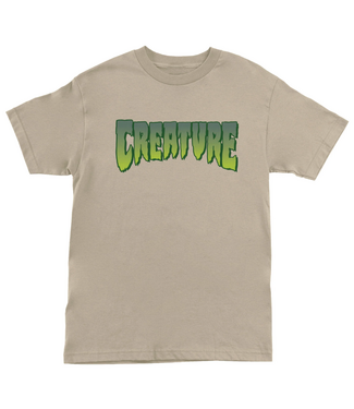 CREATURE CREATURE - LOGO TEE (SAND)