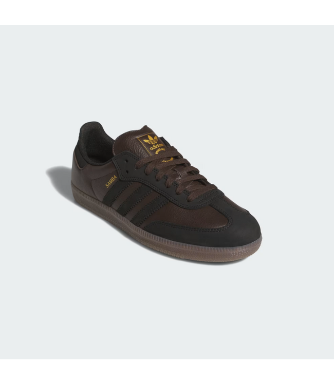 ADIDAS ADIDAS - SAMBA ADV (DARK BROWN/ BLACK/ GUM)