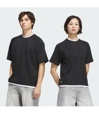 ADIDAS ADIDAS - TYSHAWN PREMIUM TEE (BLACK/ WHITE)