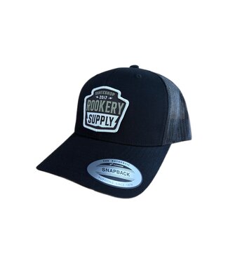 ROOKERY ROOKERY - FIELD TRUCKER CAP (BLACK)