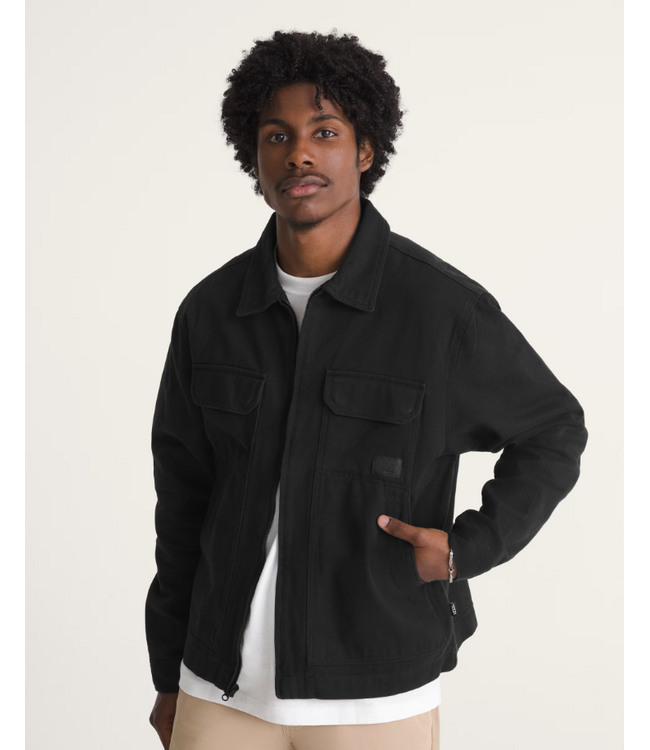VANS VANS - MCAVOY II ZIP STATION JACKET (BLACK)