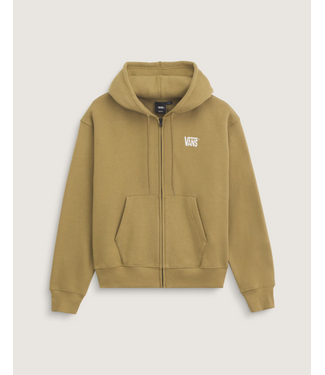 VANS VANS - STRETCH LOGO FULL ZIP HOODIE (OLIVE BROWN)