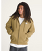 VANS VANS - STRETCH LOGO FULL ZIP HOODIE (OLIVE BROWN)