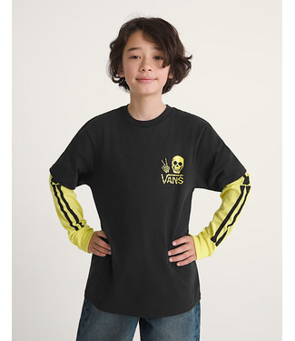 VANS VANS - ARM BONES KID TWOFER TEE (BLACK)