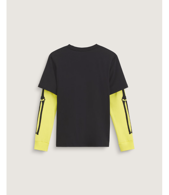 VANS VANS - ARM BONES KID TWOFER TEE (BLACK)