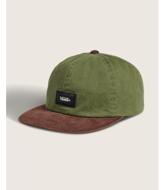 VANS VANS - CAMPUS JOCKEY STRAPBACK CAP (GREEN BALSAM)