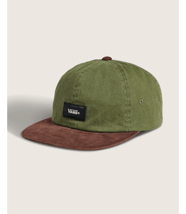 VANS VANS - CAMPUS JOCKEY STRAPBACK CAP (GREEN BALSAM)