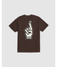 LOSER MACHINE LOSER MACHINE - GOOD LUCK FINGERS TEE (JAVA BROWN)