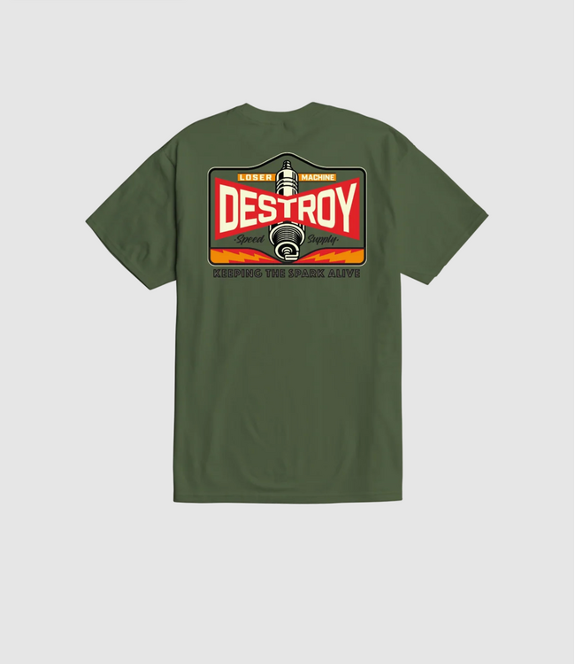 LOSER MACHINE LOSER MACHINE - NO EASY WAY OUT TEE (WHITE)