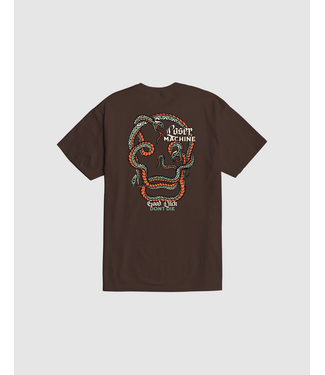 LOSER MACHINE LOSER MACHINE - SNAKE EYES TEE (JAVA BROWN)