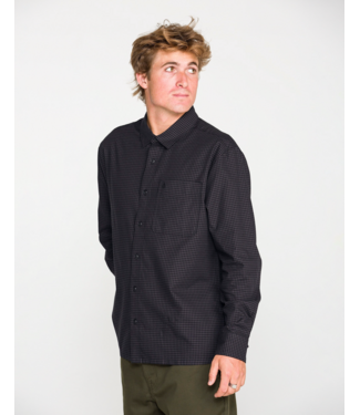 VOLCOM VOLCOM - GLASNOW L/S SHIRT (BLACK)