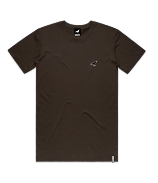 ROOKERY ROOKERY - PETIT ÉCUSSON T-SHIRT (CHOCOLAT FONCÉ)
