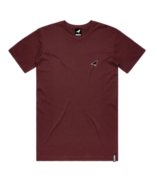ROOKERY ROOKERY - PETIT ÉCUSSON T-SHIRT (BOURGOGNE)