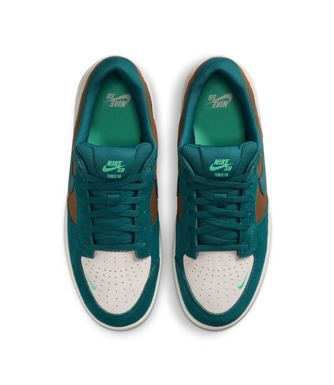 NIKE SB NIKE SB - FORCE 58 (MARRON BOIS MOUSSE/VERT TURQUOISE GÉODE)