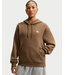 NIKE SB NIKE SB - ESSENTIALS FLEECE HOODIE (MOSSWOOD BROWN/ WHITE)
