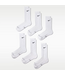 NIKE SB NIKE SB - EVERYDAY ELEVATED CREW SOCKS 6 PACK (WHITE)