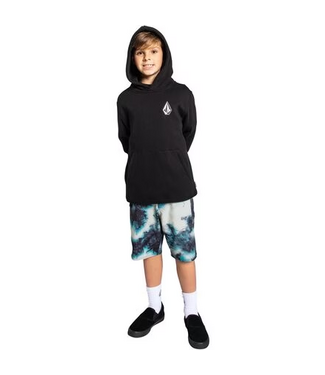 VOLCOM VOLCOM - ICONIC STONE KID HOODIE (BLACK)