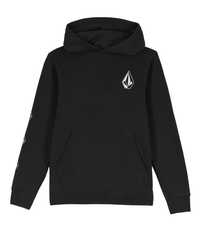 VOLCOM VOLCOM - ICONIC STONE KID HOODIE (BLACK)