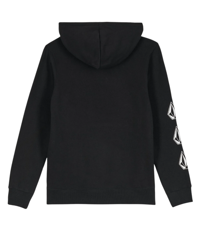 VOLCOM VOLCOM - ICONIC STONE KID HOODIE (BLACK)